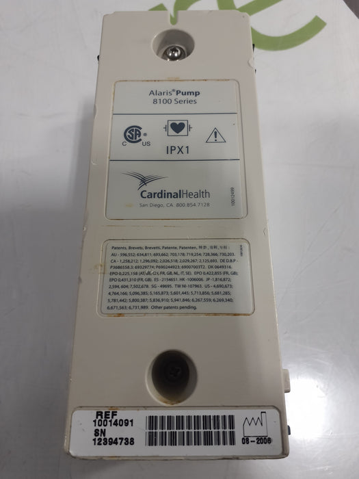 CareFusion Alaris 8100 LVP Infusion Pump Module