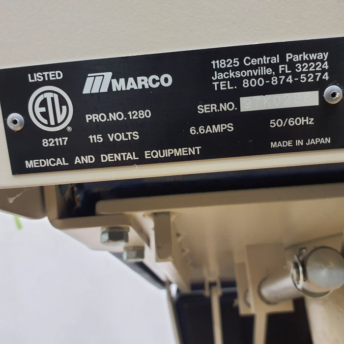 Marco 1280 Encore Manual Ophthalmic Chair