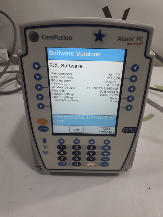 CareFusion Alaris 8015 Large Screen POC Infusion Pump