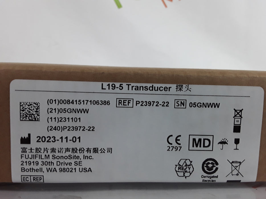 Fujifilm L19-5 Transducer