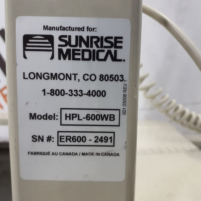 Sunrise Medical HPL-600 Patient Lift