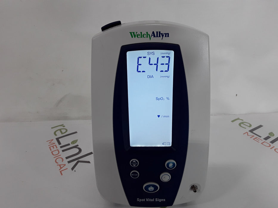 Welch Allyn Spot 420 - NIBP, Nellcor SpO2 Vital Signs Monitor