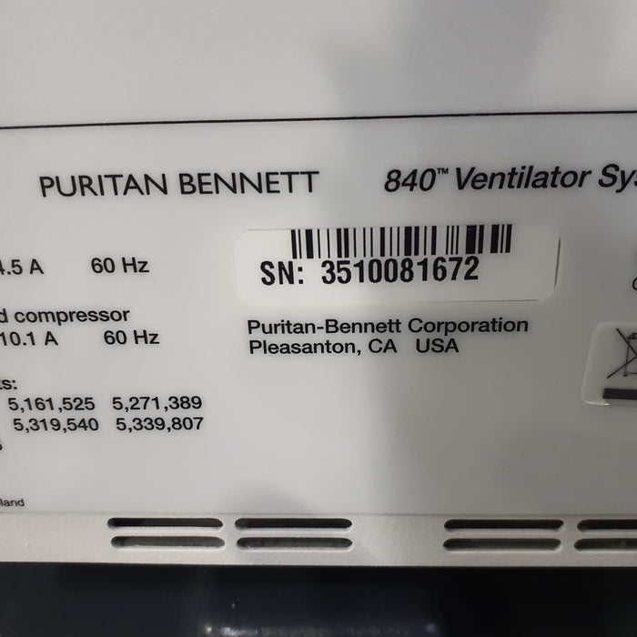 Puritan Bennett 840 Ventilator
