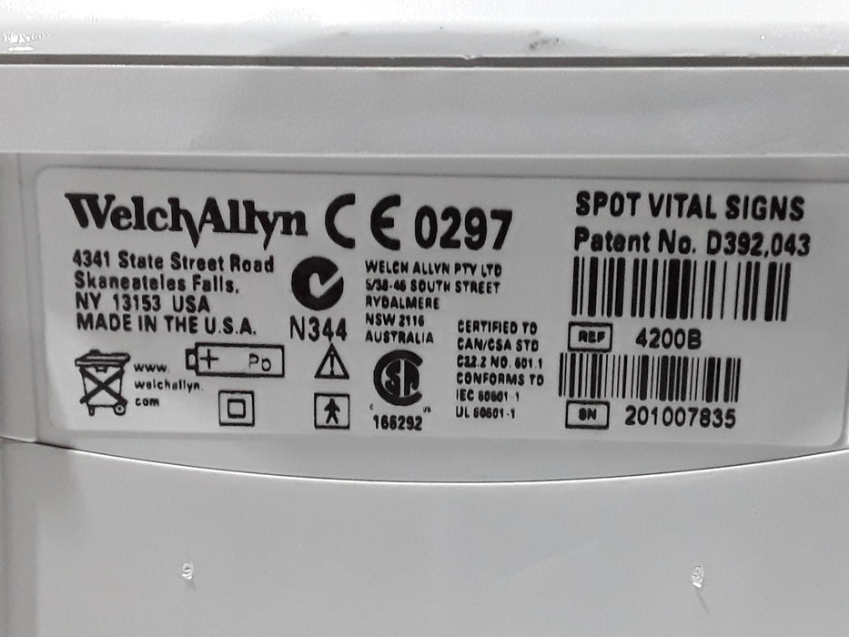 Welch Allyn Spot 420 - NIBP Vital Signs Monitor