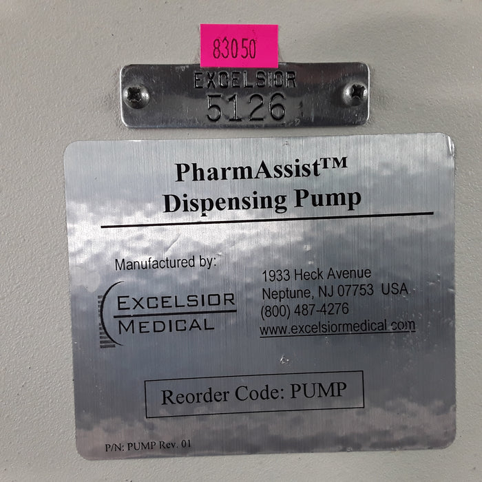 Excelsior Medical Corporation Pharm-Assist Pharmacy Dispensing Pump System