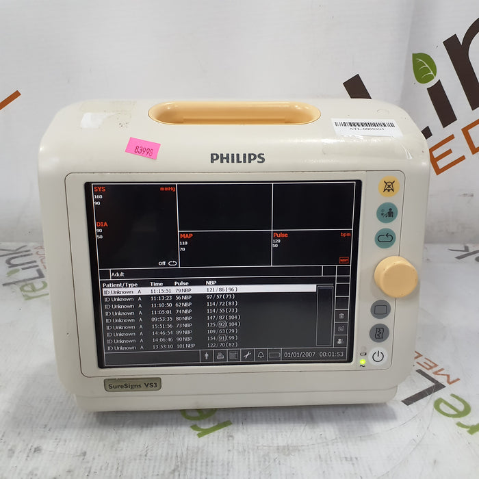 Philips Suresigns VS3 Vital Signs Monitor