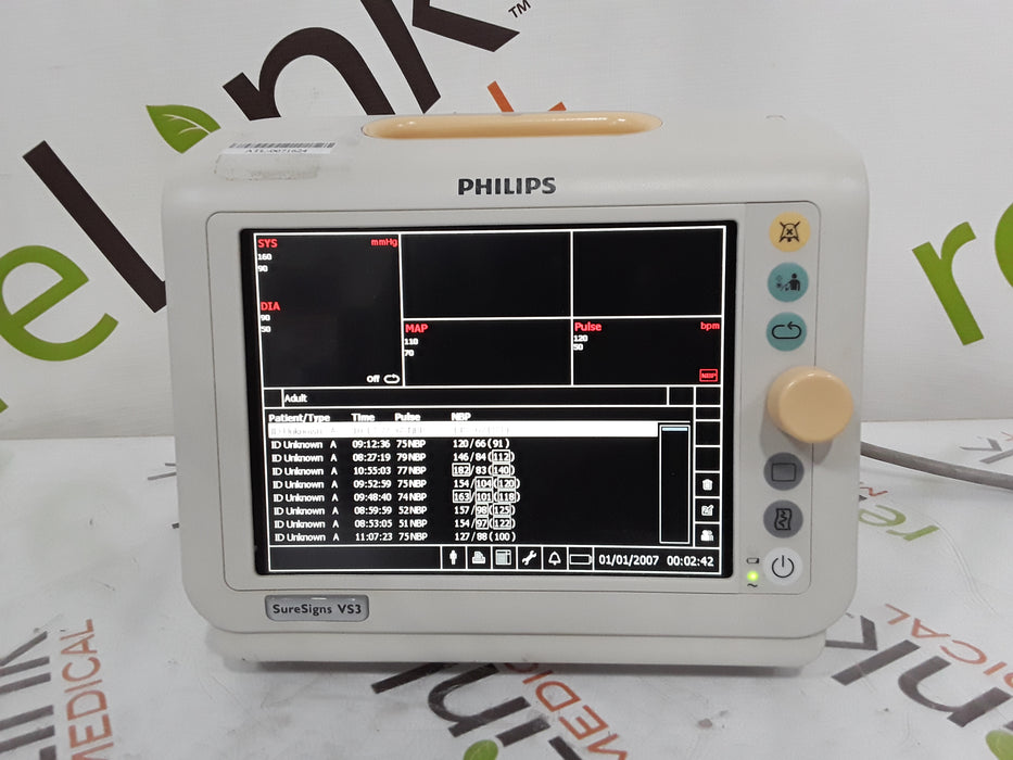 Philips Suresigns VS3 Vital Signs Monitor