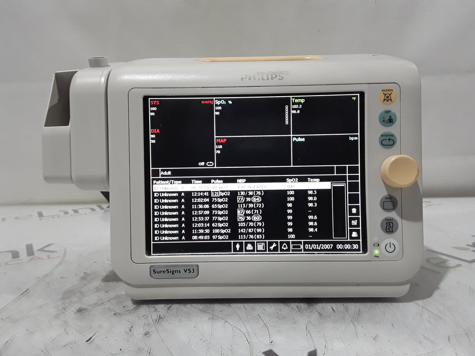 Philips Suresigns VS3 Vital Signs Monitor