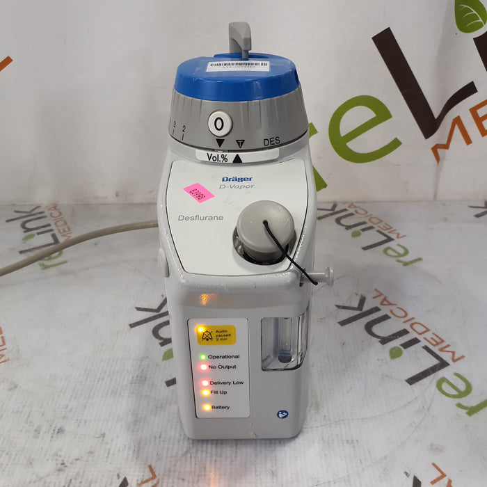 Draeger Medical D-Vapor Desflurane Vaporizer