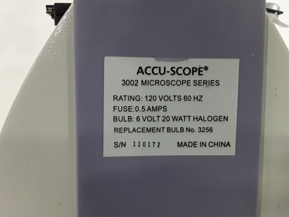 Accu-Scope Incorporated 3002 Binocular Microscope