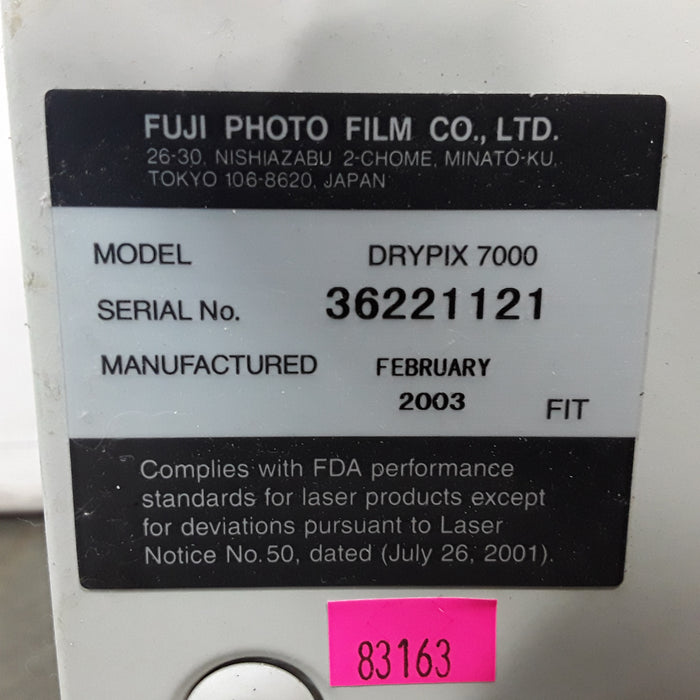 Fujifilm Drypix 7000 Dry Laser Imager
