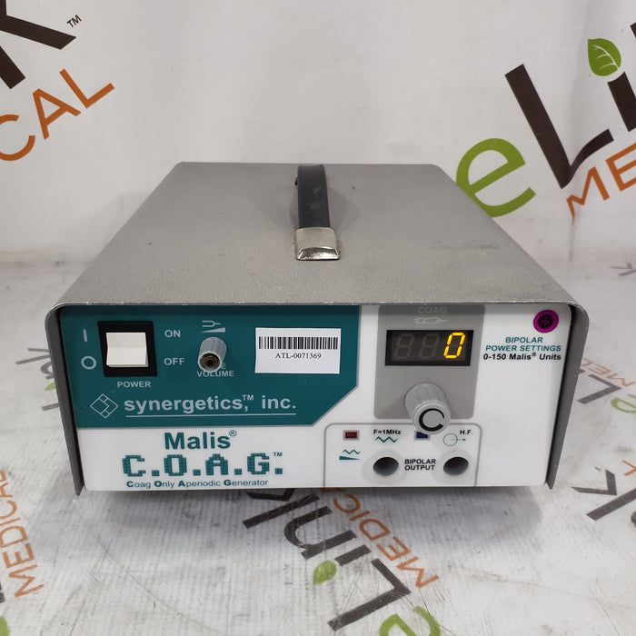 Synergetics Inc Malis COAG Eletrosurgical Unit