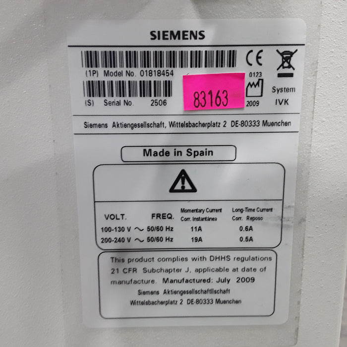 Siemens Mobilett Hybrid XP Portable X Ray