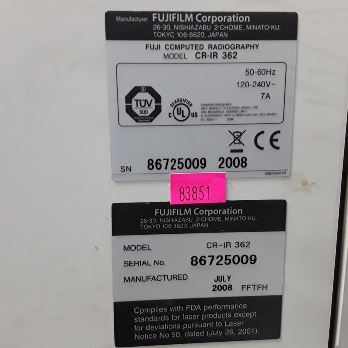 Fujifilm FCR XG5000 Multiplate CR