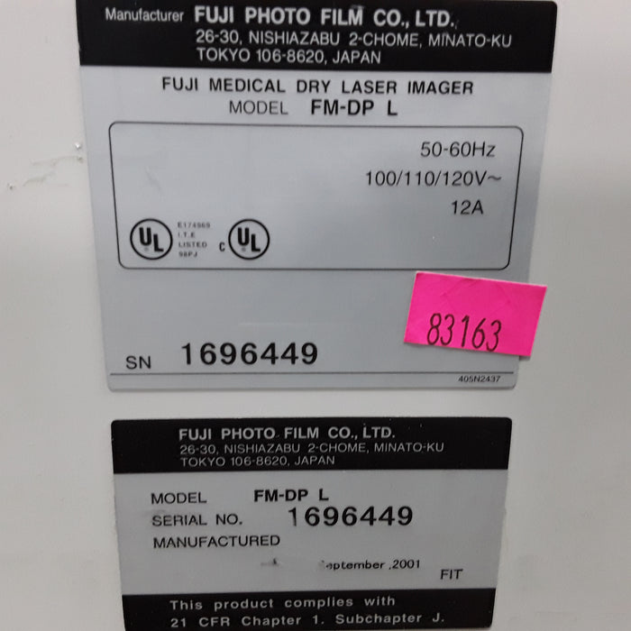 Fujifilm FM-DP L Medical Dry Laser Imager
