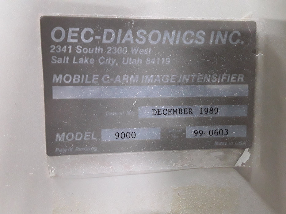 OEC Medical Systems 9000 C-Arm