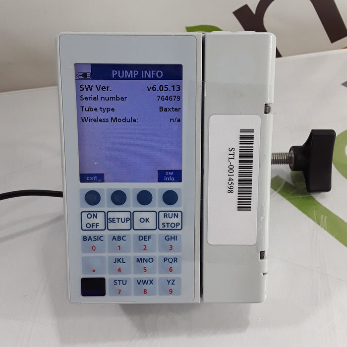 Baxter Sigma Spectrum 6.05.13 without Battery Infusion Pump