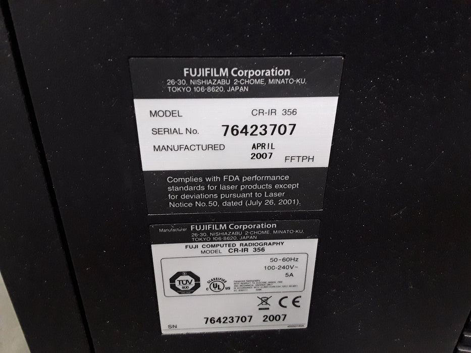 Fujifilm CR-IR 356 CR Reader