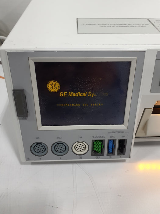 GE Healthcare Corometrics 120 Model 129 Fetal Monitor