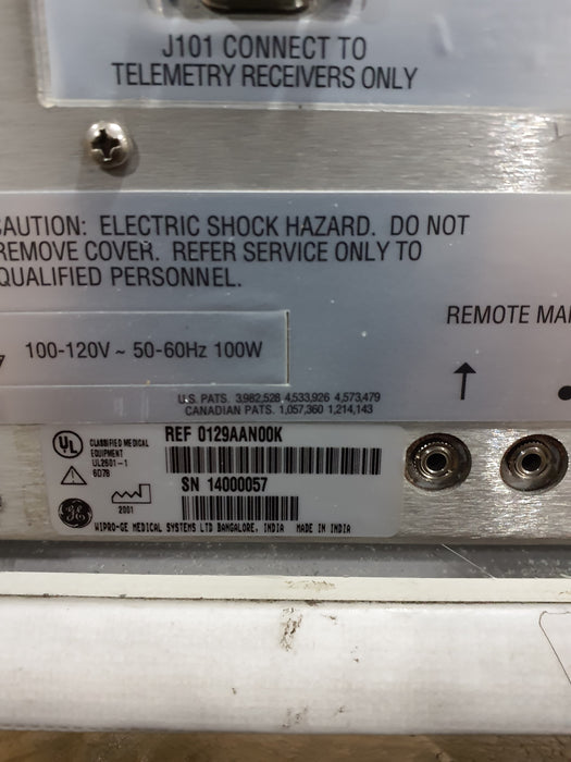 GE Healthcare Corometrics 120 Model 129 Fetal Monitor