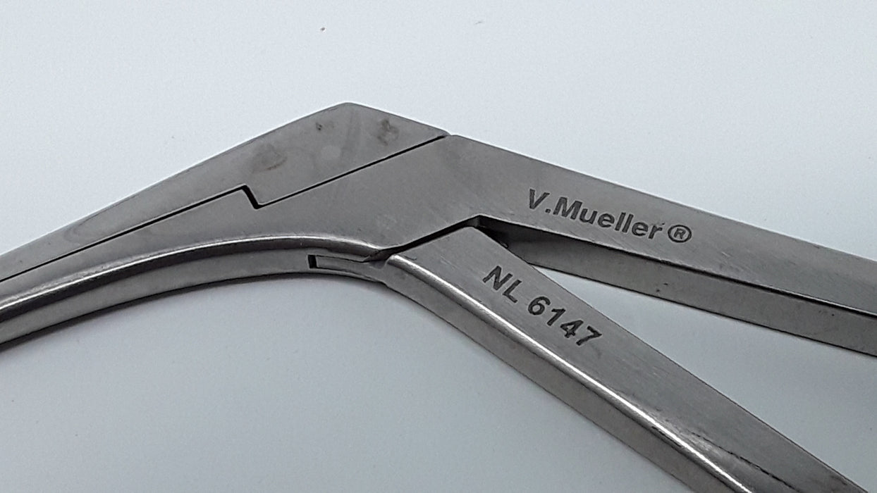 V. Mueller NL 6147 Gruenwald Angled Up Pituitary Rongeur Forcep