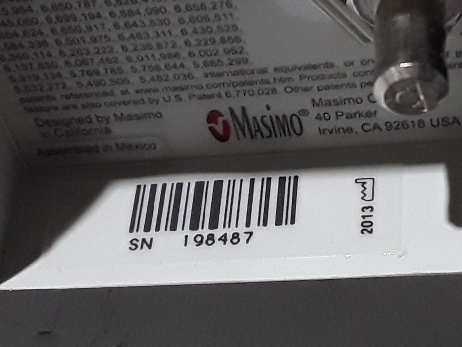 Masimo RDS 1 Pulse Oximeter Base
