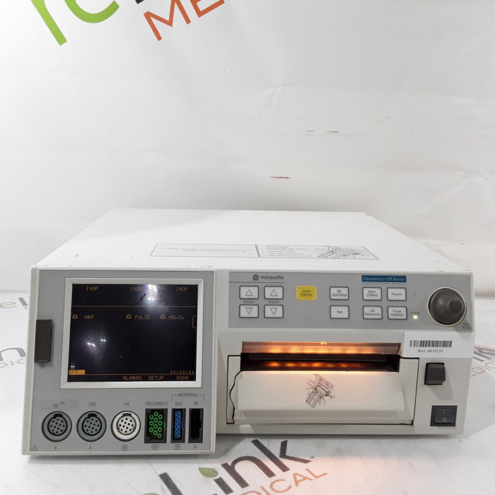 GE Healthcare Corometrics 120 Series Fetal Monitor