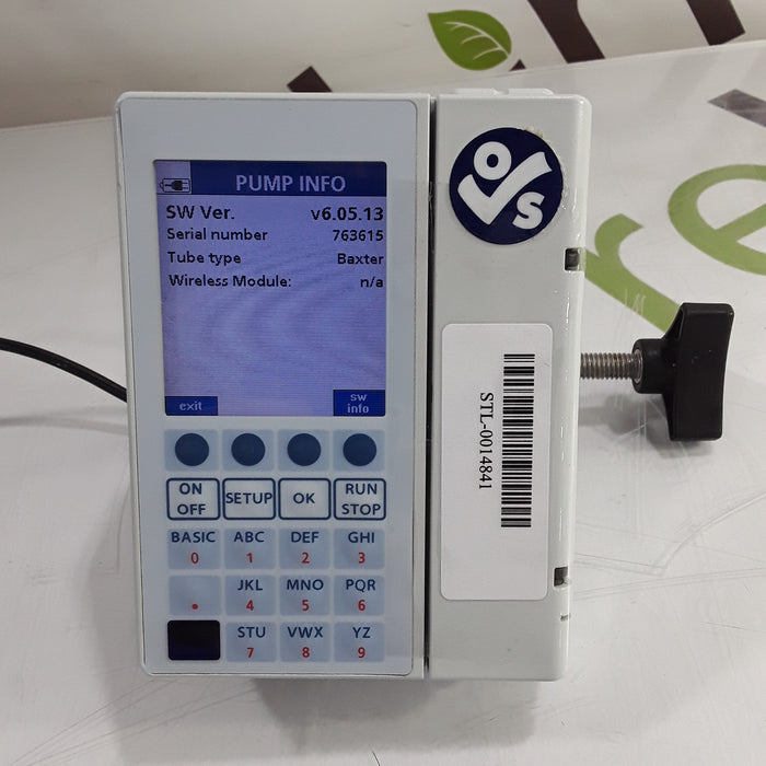 Baxter Sigma Spectrum 6.05.13 without Battery Infusion Pump