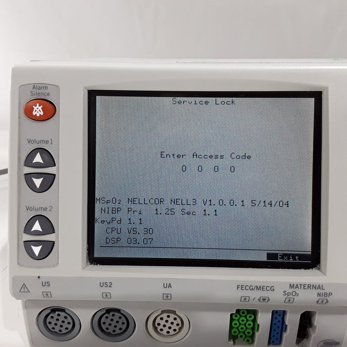 GE Healthcare Corometrics 250cx Series Model 259cx-a Fetal Monitor