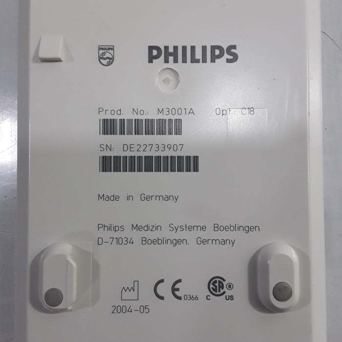 Philips M3001A-C18 Fast SpO2, NIBP, 12 lead ECG, Temp, IBP MMS Module