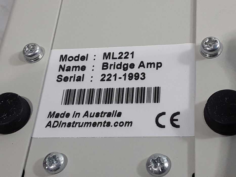 AD Instruments ML221 Bridge Amp