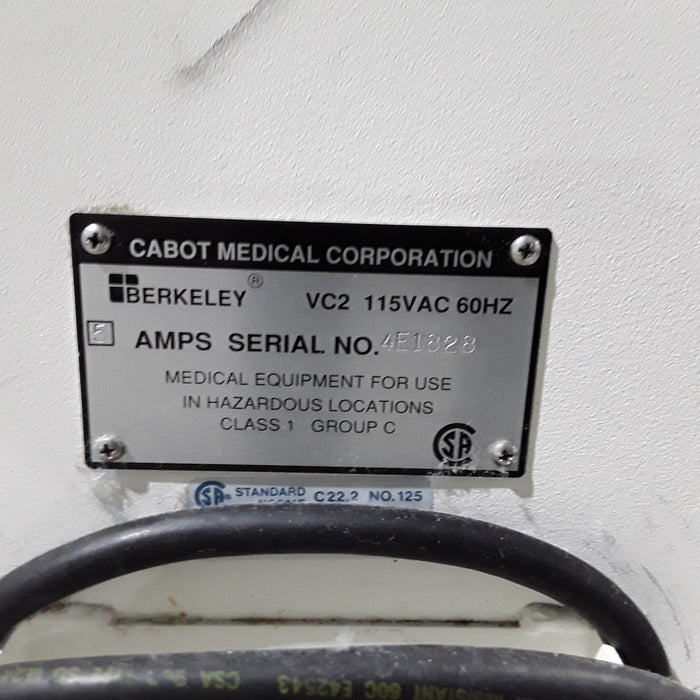 Cabot Medical Berkeley VC-2 Vacuum Curettage System