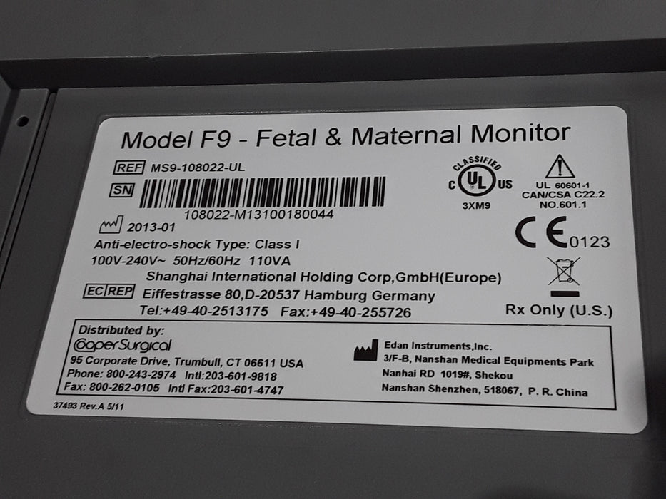 Edan F9 Fetal Monitor