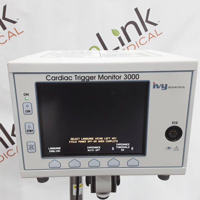 Ivy Biomedical Cardiac Trigger 3000 Patient Monitor