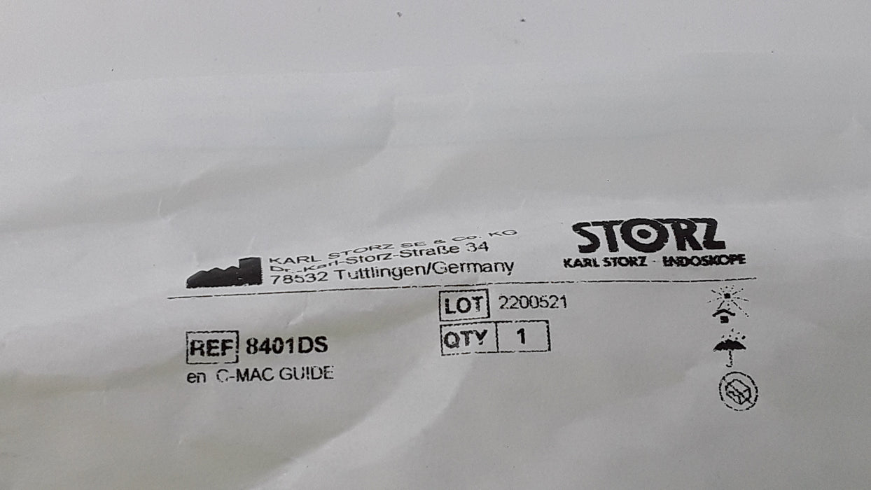 Karl Storz 8401DS Box of 10 C-Mac Guide D-Blade Rigid Stylet