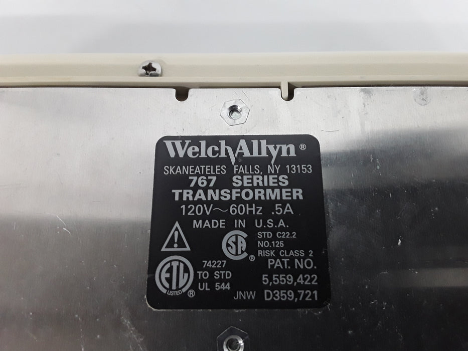 Welch Allyn 767 Series Transformer without Heads