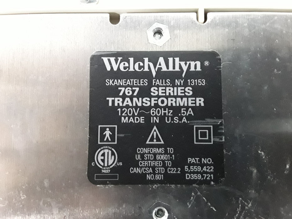 Welch Allyn 767 Series Transformer without Heads