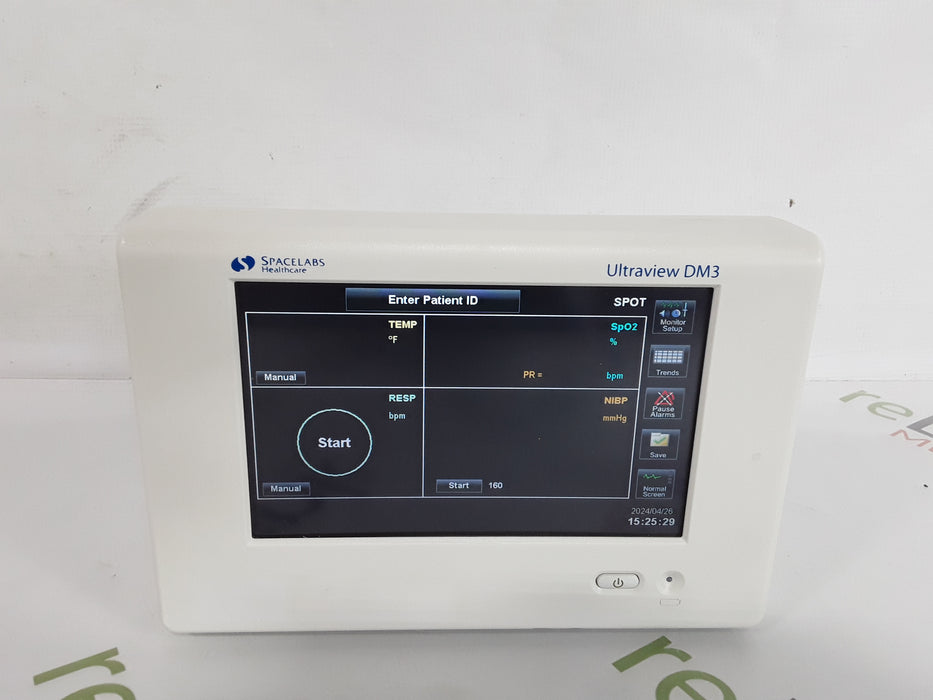 Spacelabs Healthcare Ultraview DM3 Vital Signs Monitor