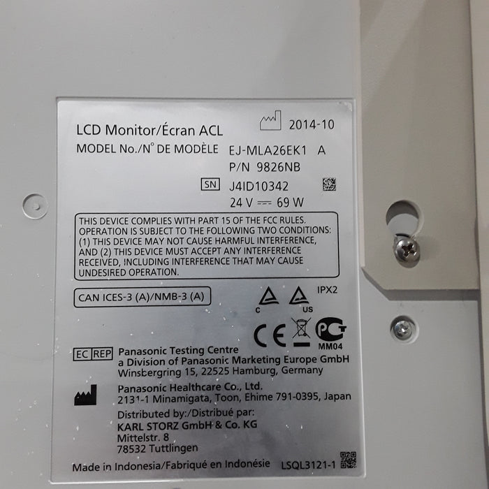 Karl Storz EJ-MLA26UK1 26" LED Surgical Display