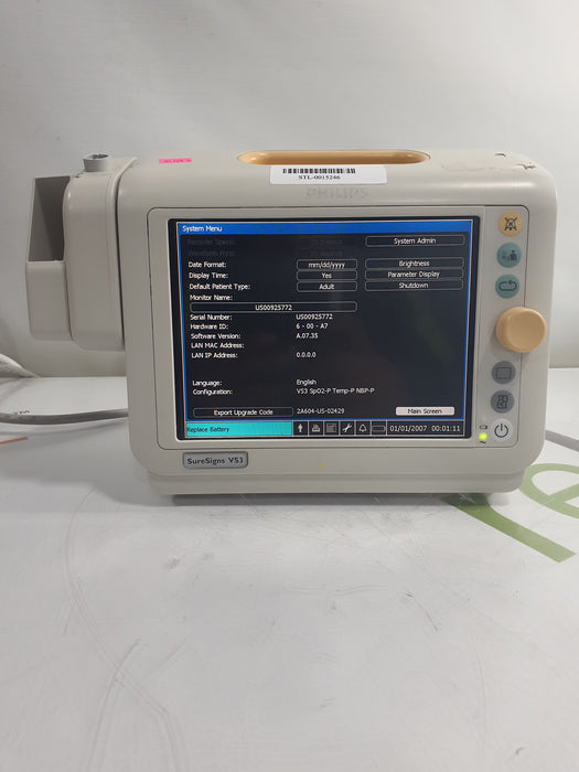 Philips Suresigns VS3 Vital Signs Monitor