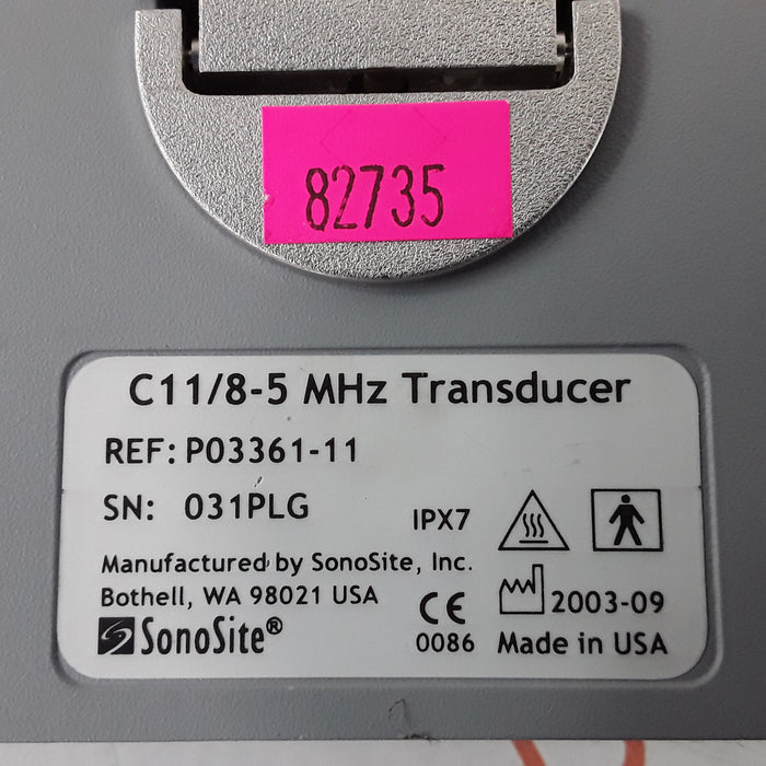 Sonosite P03361-11 C11/8-5 MHz Transducer
