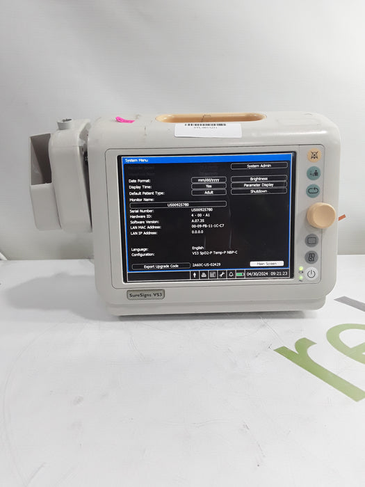 Philips Suresigns VS3 Vital Signs Monitor