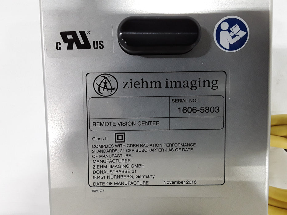 Ziehm Imaging Remote Vision w/ Position Control Center Monitor & Controller