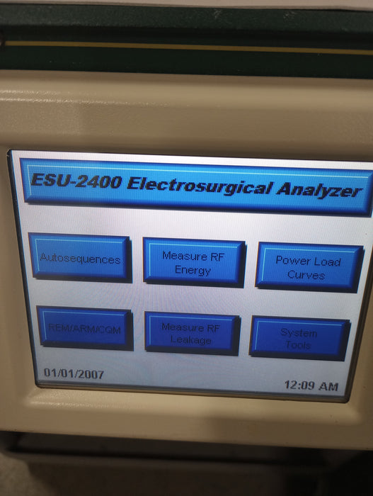 BC Biomedical ESU-2400 Electrosurgical Unit Analyzer