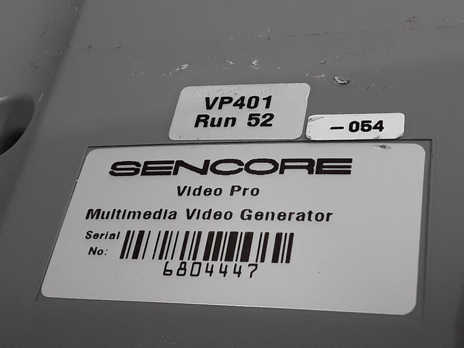 Sencore VP401 Video Pro Multimedia Video Generator