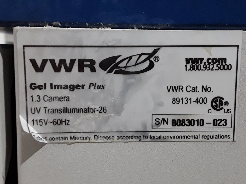 VWR Gel Imager Plus Gel Documentation System