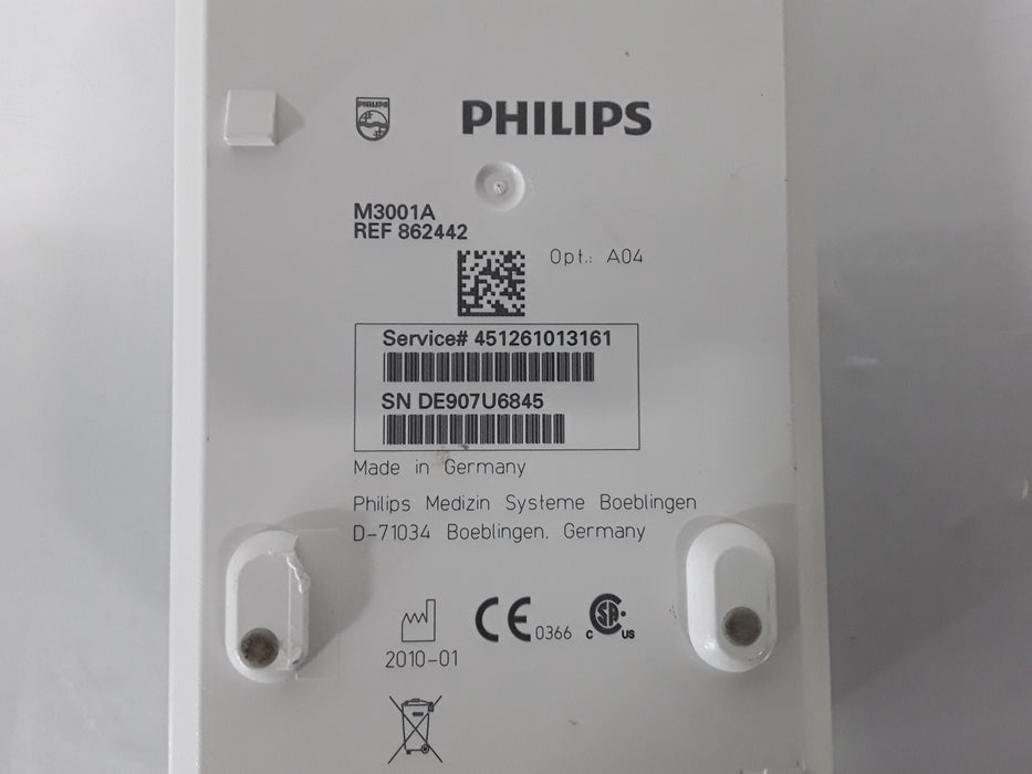 Philips M3001A-A04 OxiMax SpO2, NIBP, ECG MMS Module