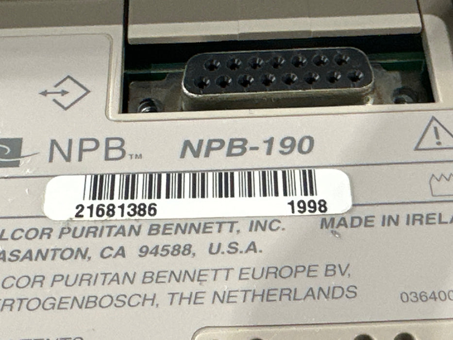 Nellcor NPB-190 Pulse Oximeter