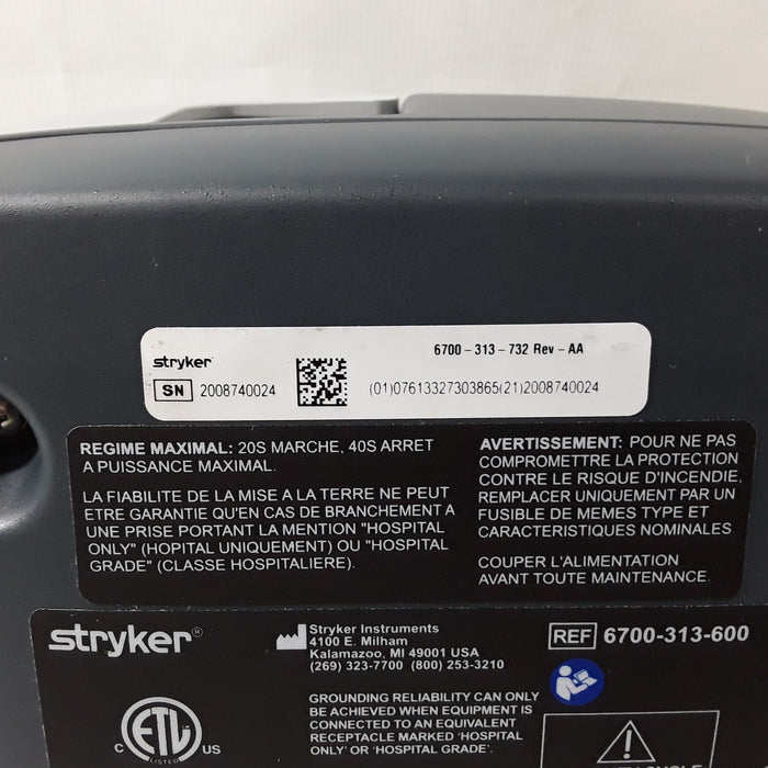 Stryker 6700-313-600 Malis Bipolar Irrigator