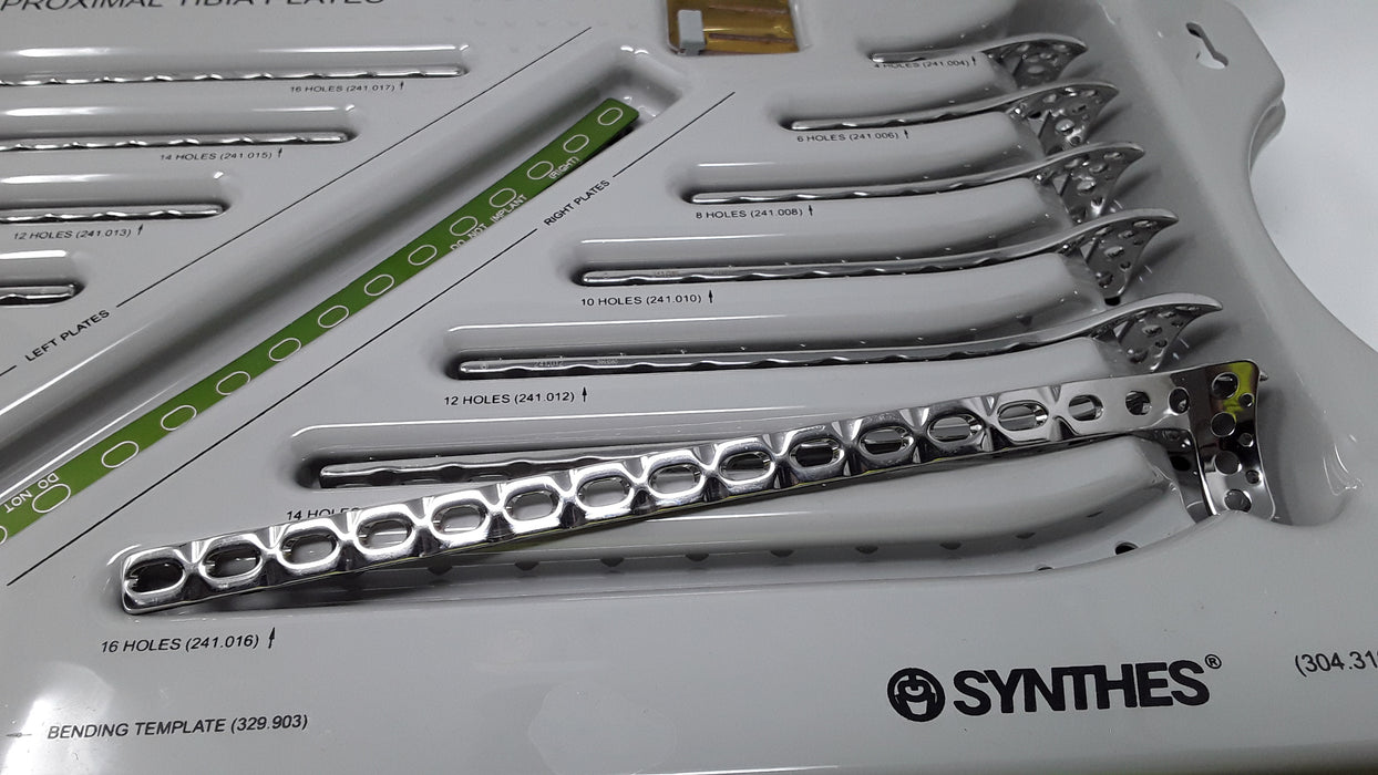 Synthes, Inc. Proximal Tibia Plate Implant Set